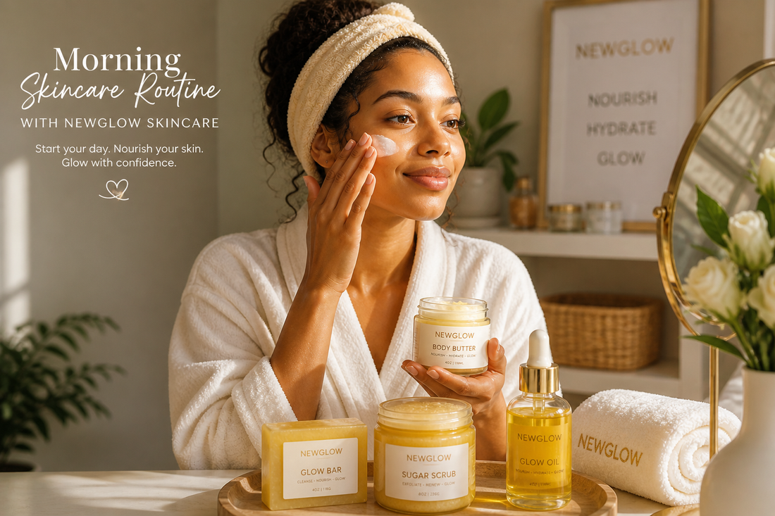 Your Morning Skincare Routine for a Radiant, Lit-From-Within Glow