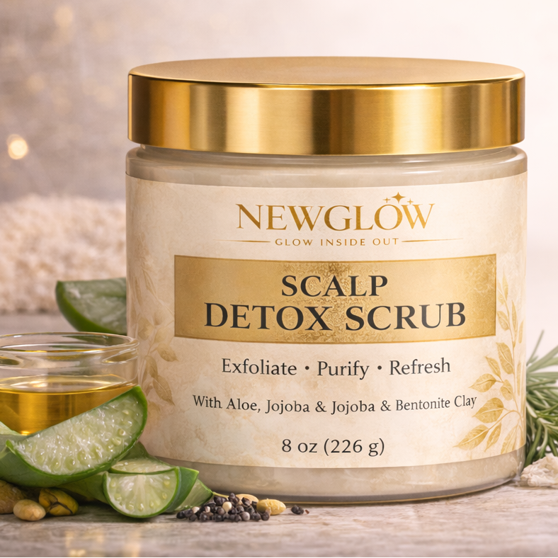 Newglow Scalp Detox Scrub