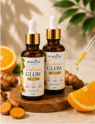 NEWGLOW Glow Up Bundle – 3-Step Radiance System for Smooth, Bright Skin