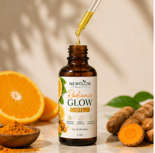 NEWGLOW Radiance Body Oil – Hydrating & Glow-Enhancing Skin Elixir