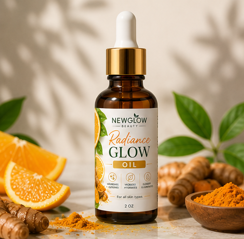 NEWGLOW Radiance Body Oil – Hydrating & Glow-Enhancing Skin Elixir