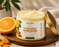NEWGLOW Citrus Turmeric Face & Body Butter – Deep Moisturizing Cream for Soft, Radiant & Glowing Skin