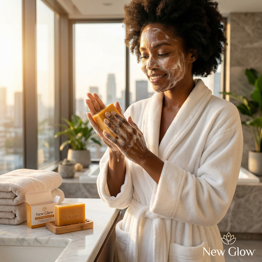 Newglow Turmeric Kojic Acid Soap